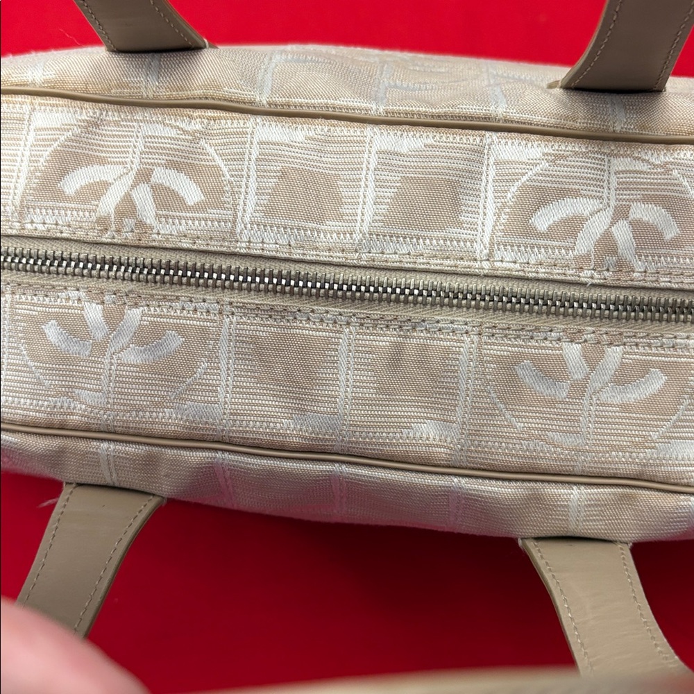 CHANEL Beige and White Patterned inc COA - Picture 6 of 11